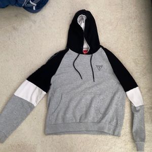 Grey/Black/White Guess Hoodie